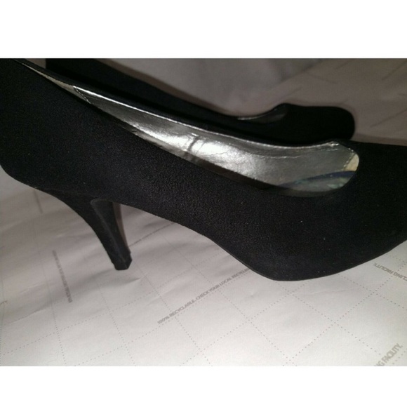 XAPPEAL Sadie Black Pump Heels Women’s Faux
Suede Size US 7.5 Career - Picture 6 of 8